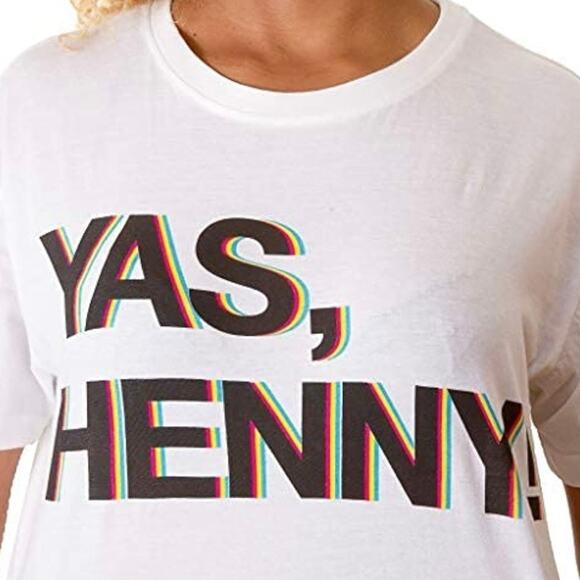 QUEER EYE White YAS Henny Tee Size Large New w/ Tag Factory Sealed MSRP $30 SOO - Picture 2 of 10